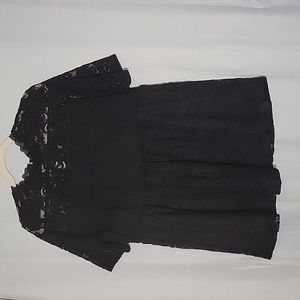 Torrid Black Lace Top NWT Size 1 (1X)